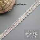 【10%OFFクーポン配布中】インド刺繍リボン 20cm×1cmトーションレース チロリアンテープ 手芸用レース リボン テープ コットン 綿 インドリボン 素...