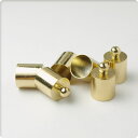 【10%OFFクーポン配布中】カツラ 内径7.5mm ゴールド 8個セットメール便対応 アクセサリーパーツ ハンドメイド 手芸 紐 エンドパーツ パーカー紐 靴紐 くつ紐 チョーカー ブレスレット かつら 資材 素材 金具