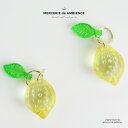 【10%OFFクーポン配布中】丸カン付き立体レモンチャーム2個セットメール便対応 アクセサリーパーツ かわいい 穴あき キーホルダー 夏 くだもの 黄色 個性的...