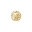 【10%OFFクーポン配布中】ファイブスターチャーム2個セット【メール便対応】ヴィンテージボタン ビンテージボタン コートボタン 星 コンチョ ゴールド アクセ...