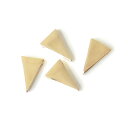 立体トライアングルゴールドチャーム 8個セット【メール便対応】【ハンドメイドパーツ ビーズ ピアス】 きれいめ 個性的