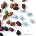 【10%OFFクーポン配布中】フロッキーしずくチャーム 12個セットメール便対応 ハンドメイドパーツ 雫 ドロップ アクセサリーパーツ ピアス イヤリング ベル...