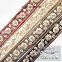 【10%OFFクーポン配布中】インド刺繍リボン 20cm×2.5cmチロリアンテープ スマホショルダー ハンドメイド 生地 ポニーフック 仕入れ カルトナージュ ブレード トリム ゴールド レース リボン テープ タッセル フリンジ 素材 材料 手芸 細め