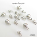【10%OFFクーポン配布中】カン付きシルバーボールチャーム4個セットメール便対応 6mm 3.8mm アクセサリーパーツ ビーズ ハンドメイドピアス ミラー ...