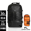 ビジネスリュック 大容量 リュック メンズ ビジネスバッグ 撥水 ビジネス 旅行用 通勤 3way 防水 30L ノートPC A4 カバン 通学 キャリーオン ...