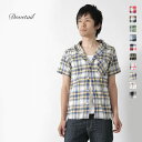 【90 オフ】Dovetail - ダブテイル -S.S フード付きボタンアップチェックシャツ★★◇◇＊＊