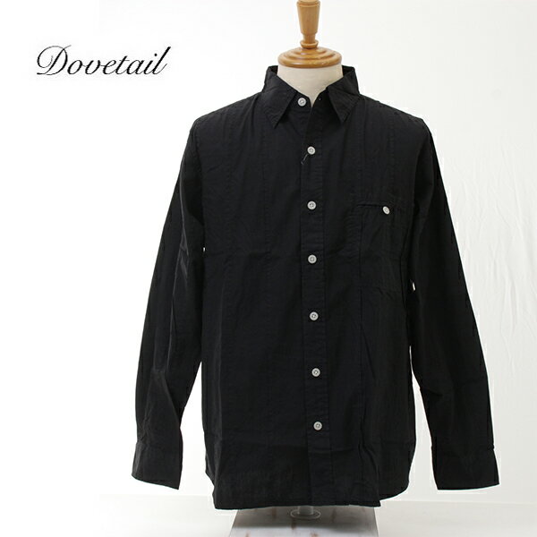 【81 オフ】Dovetail - ダブテイル -パッチワークレギュラーカラーシャツ（長袖）