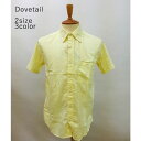 【74 オフ】Dovetail - ダブテイル -半袖 刺繍カラーシャツ