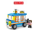 屋台 おもちゃ屋 toy ショップブロック 160piece レゴ互換 レゴブロック LEGO 互換 男の子 女の子 誕生日 プレゼント