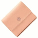 シャネル 三つ折り財布 ココボタン ピンク レザー 中古 ミニウォレット コンパクトウォレット レディース 女性 CHANEL