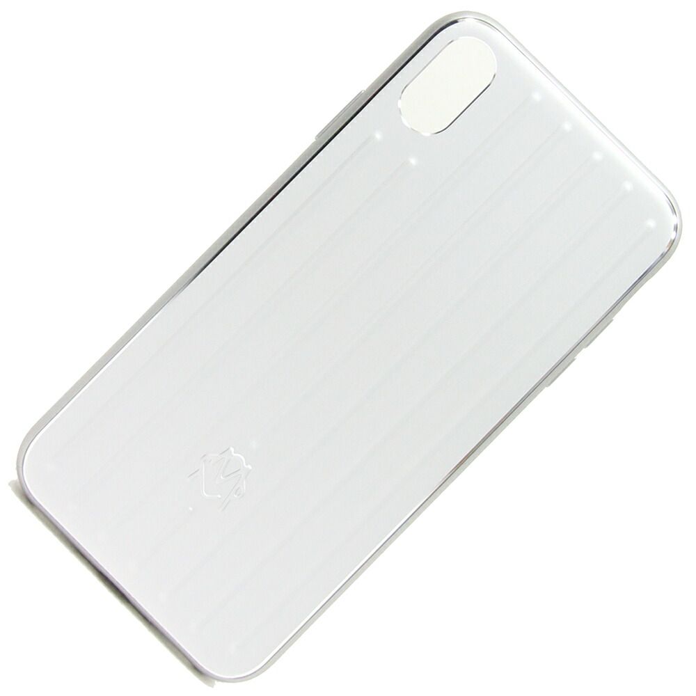 リモワ スマホケース iPhoneXS MAX用 505.00.00.6 シルバー アルミニウム 新品 未使用 iPhoneケース 携帯ケース メンズ レディース RIMOWA
