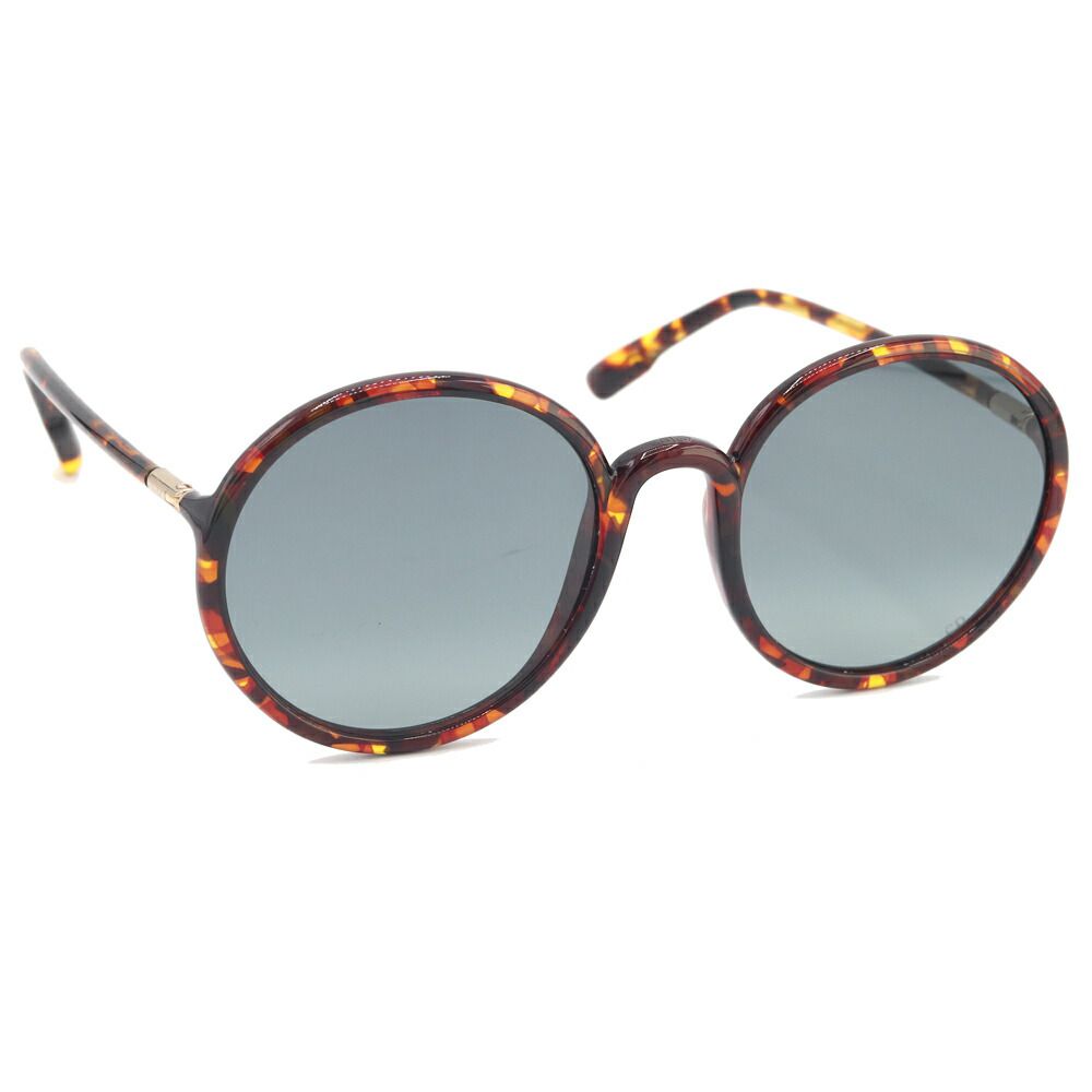ディオール サングラス EPZ1L マーブルブラウン ブラック 52□20 145 中古 アイウェア べっ甲 レディース Christian Dior