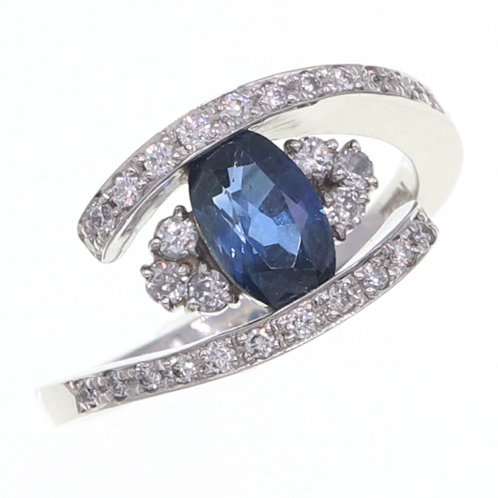 【中古】サファイアダイヤモンドリン...