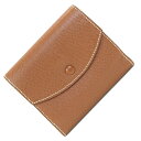 エルメス 三つ折り財布 ティル ゴールド ヴォーエプソン ◯Y刻印 1995年製造 中古 コンパクトウォレット ミニ財布 オールド ヴィンテージ レディース ブラウン HERMES(4)