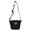 プラダ ボトルホルダー 2UP010 ブラック ナイロン 中古 Re-Nylon リナイロン 水筒 タンブラー トラベルボトル用 PRADA