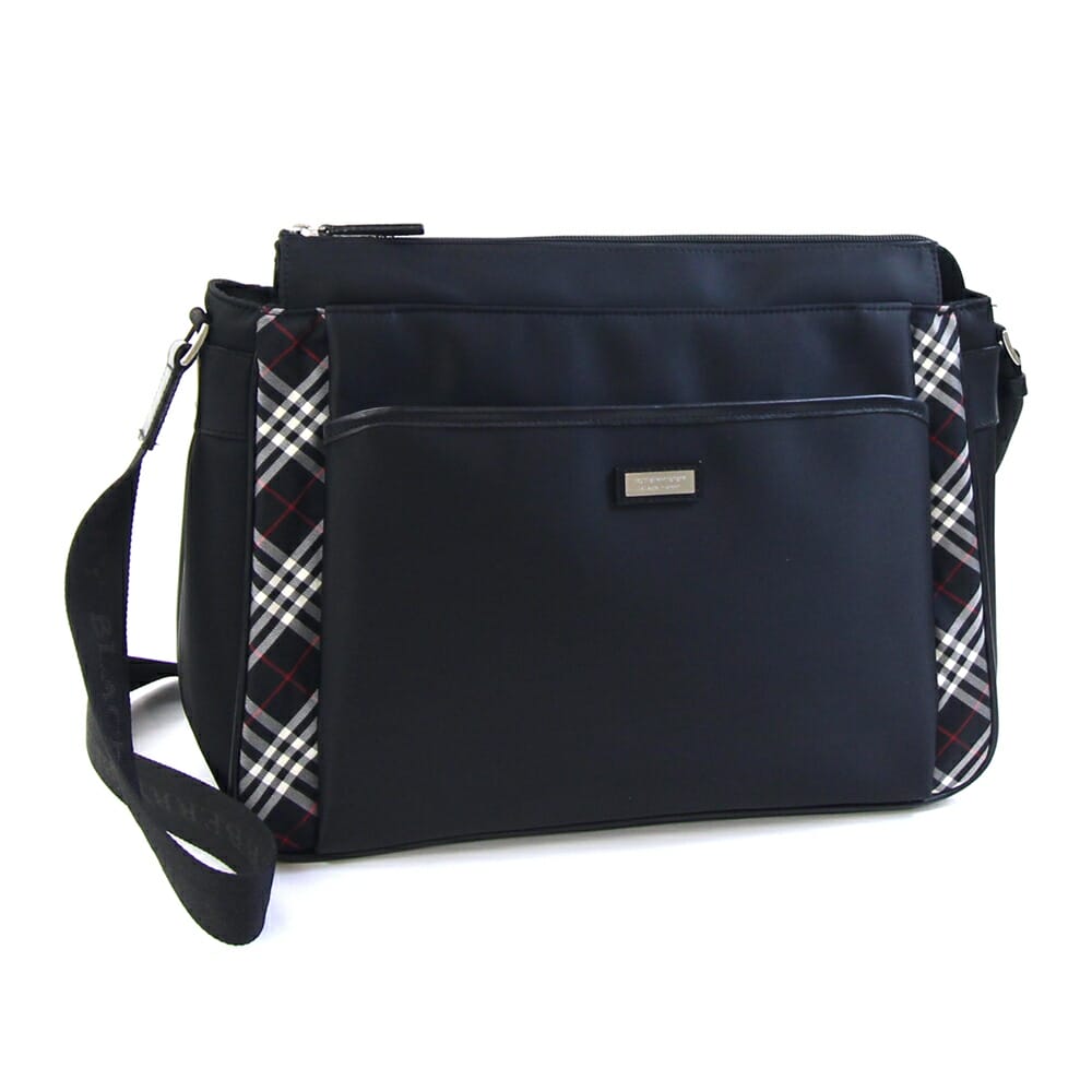 美品バーバリー ブラックレーベル メッセンジャーバッグ レザー 茶 メンズ 楽天市場】ショルダーバッグ burberry black label(バーバリー