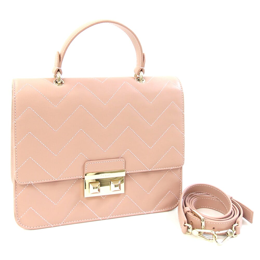 フルラ 2WAYハンドバッグ ベラ ピン