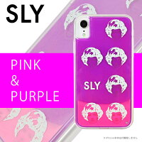 SLY「ネオンサンド（FACE）」iPhone8/7/6s/6iPhoneXRスライ背面ケースブランドアイフォンケースiphone876s6xr