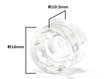 テール・ウィンカー自作用・加工用 LEDリフレクター 丸型クリアタイプ 砲弾用 1個 ばら売り【1014】