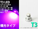 T3 1SMD メーターパネル照明用 1個 (ピンク)パープル