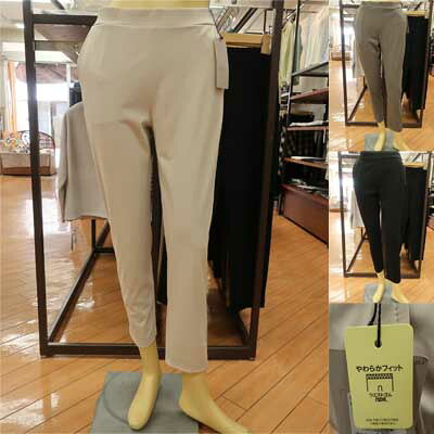 Rakuten - NAIGAI COMFORT♪ストレッチカットソーのレギンスパンツ♪