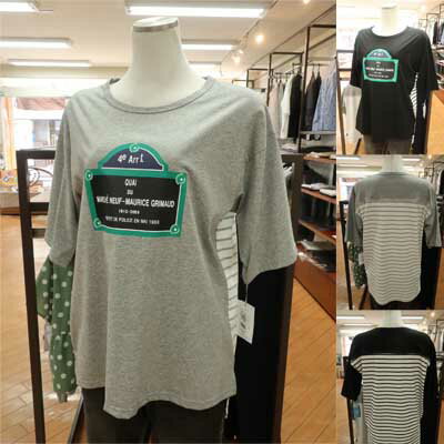 【30%off】Rough Rare♪コットンのカットソー半そでTシャツ♪