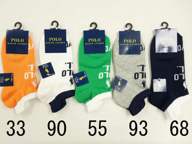 ♪2000円以上お買い上げで送料無料♪POLO RALPH LAUREN♪レディース　ソックス　靴下...