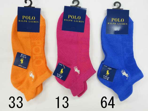 ♪2000円以上お買い上げで送料無料♪POLO RALPH LAUREN♪レディース　ソックス　靴下...