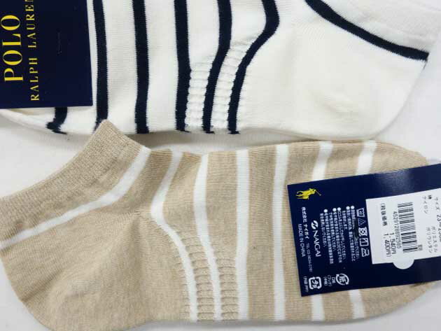 ♪2000円以上お買い上げで送料無料♪POLO RALPH LAUREN♪レディース　ソックス　靴下...