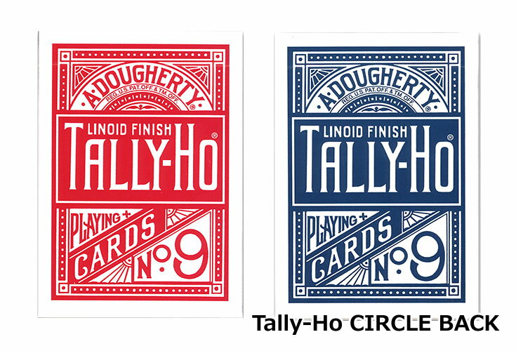 【トランプ】TALLY-HO CIRCLE BACK ≪ タリホー サークルバック≫ 【ネコポス対応可】