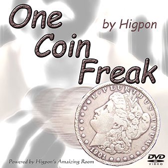 【手品・マジック】One Coin Freak スライハンドマジック 【DVD】