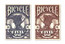 【トランプ】 BICYCLE CIVIL WAR BLUE/RED≪ バイスクル シビルウォー 青・赤 ≫【ネコポス対応可】