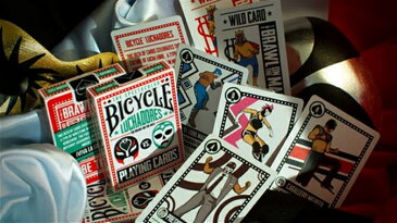 【トランプ】 BICYCLE LUCHADORES ≪バイスクル ルチャドーレス≫【ネコポス対応可】