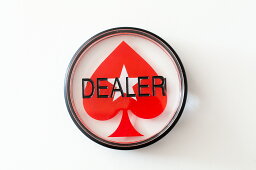 【ポーカー】ディーラーボタン　DEALER BOTTON