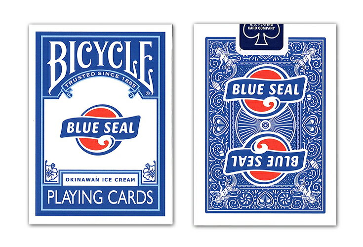 【トランプ】BICYCLE BLUE SEAL≪ バイスクル ブルーシール≫【ネコポス対応可】