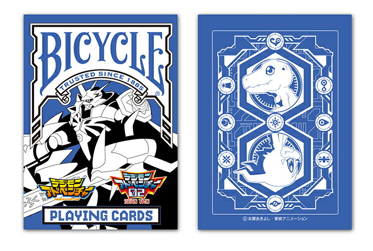 【トランプ】BICYCLE 「デジモンアドベンチャー」「デジモンアドベンチャー02」【ネコポス対応可】