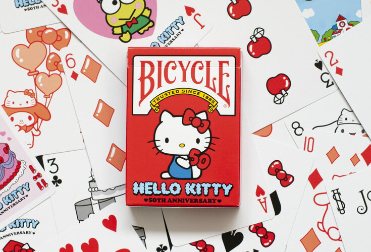 BICYCLE HELLO KITTY 50TH ANNIVERSARY ≪バイスクル　BICYCLE ハローキティ 50th≫