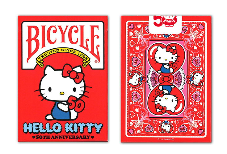 【トランプ】BICYCLE HELLO KITTY 50TH ANNIVERSARY ≪バイスクル　BICYCLE ハロー...