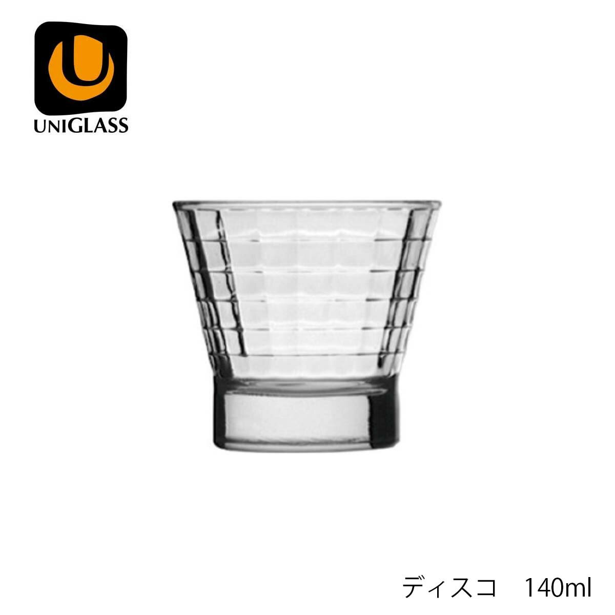 UNIGLASS ユニグラス ディスコ 140ml YIOULA Glassworks ブルガリア製 6個セット