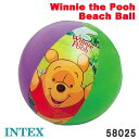 【即日発送】 ビーチボール プーさん ぷーさん 男の子 女の子 INTEX 58025 送料無料 (代引発送は出来ません) 【日本正規品】