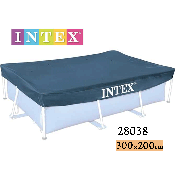�����������ʡۥס��륫�С� 28038 �ե졼��ס��� �緿�ס��� ���ѥ��С� 300��200cm ����ƥå��� INTEX 28038
