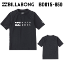 【即日発送】ビラボン ラッシュガード キッズ ジュニア 半袖 ハイネック BD015850 LOGO SS ラッシュガード BILLABONG BD015-85...