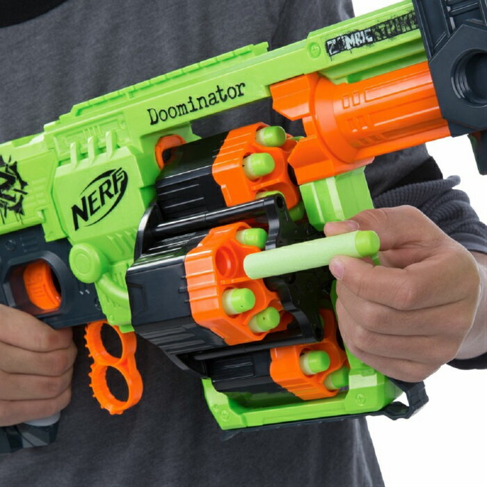 ゾンビストライクドゥーミーネーターブラスター ナーフ Nerf Zombie Strike Doominator BlasterB1532 並行輸入品【新品】 ゾンビストライクドゥーミーネーターブラスター ナーフ Nerf Zombie Strike Doominator BlasterB1532 並行輸入品【新品】