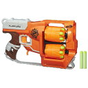 ナーフ 海外モデル オレンジトリガー フリップフューリーブラスター ゾンビストライク Nerf Zombie Strike FlipFury BlasterA9603 並行輸入品 【クイックチェンジ ローティングドラム クイックリロード 連射 6連射 フリップ ダーツガン】