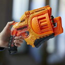 ナーフ 海外モデル オレンジトリガー ネゴシエーター ブラスター ドゥームランズ Nerf Doomlands 2169 Negotiator Blaster B8572 並行輸入品 【 ハズブロ ハンマーアクション 8発装填 リボルバー 透明 クリア ダーツガン ソフトダーツ 】 2