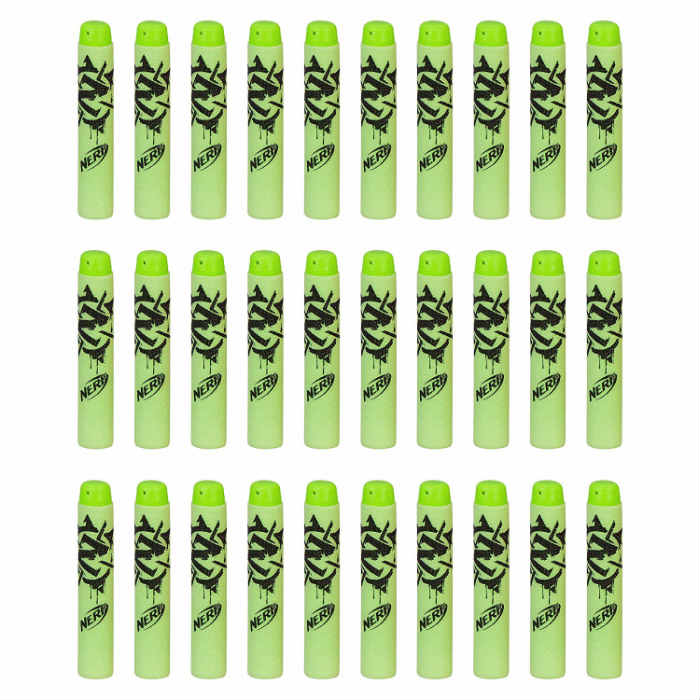 ナーフ ゾンビストライク 追加ダーツ 30本 パック Nerf Zombie Strike Dart Refill Pack A4570 並行輸入品 【 ダーツガン ダーツ バレット ソフトバレット 弾 サバゲー 追加 ソフトダーツ ナーフダーツ 予備ダーツ ナーフガン 】【メール便送料無料】