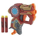 ナーフ 海外モデル オレンジトリガー マイクロショット マーベル アイアンマン Nerf MicroShots Marvel Iron Man E3006 並行輸入品 【 アベンジャーズ ミニサイズ 片手ガン 手ごろなサイズ コンパクト ダーツガン スーパーセールナーフ 】【メール便送料無料】