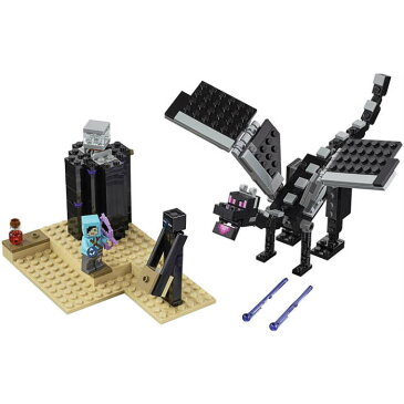 レゴ マインクラフト 21151 最後の戦い LEGO Minecraft The End Battle Ender Dragon Building Kit 【レゴブロック おもちゃ 鑑賞 コレクション プレゼント 誕生日 贈り物 ご褒美】 並行輸入品