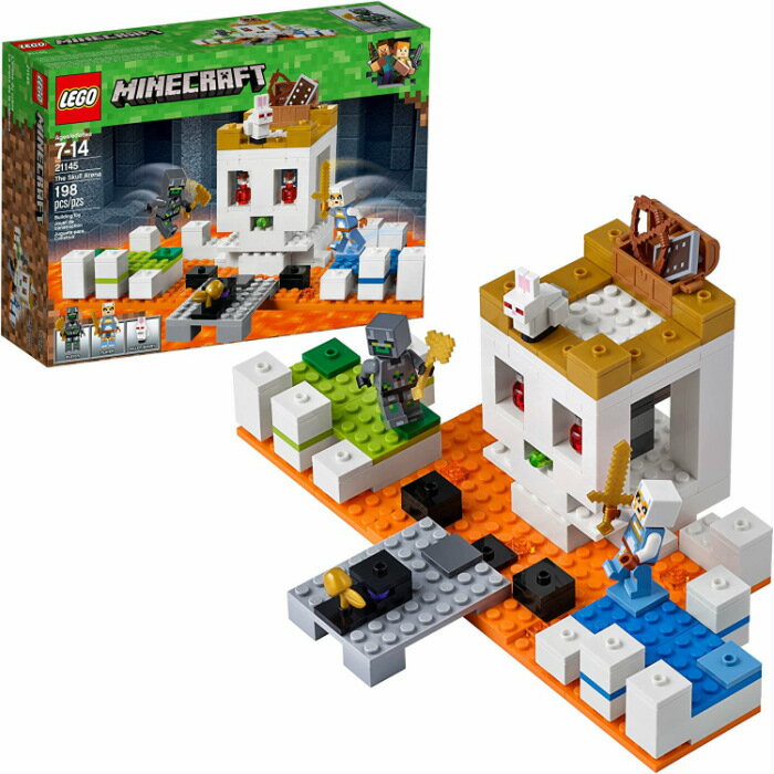 レゴ マインクラフト（売れ筋ランキング） レゴ マインクラフト 21145 ドクロ・アリーナ LEGO Minecraft The Skull Arena Building Kit 【 レゴブロック おもちゃ 鑑賞 コレクション プレゼント 誕生日 贈り物 ご褒美 】 並行輸入品