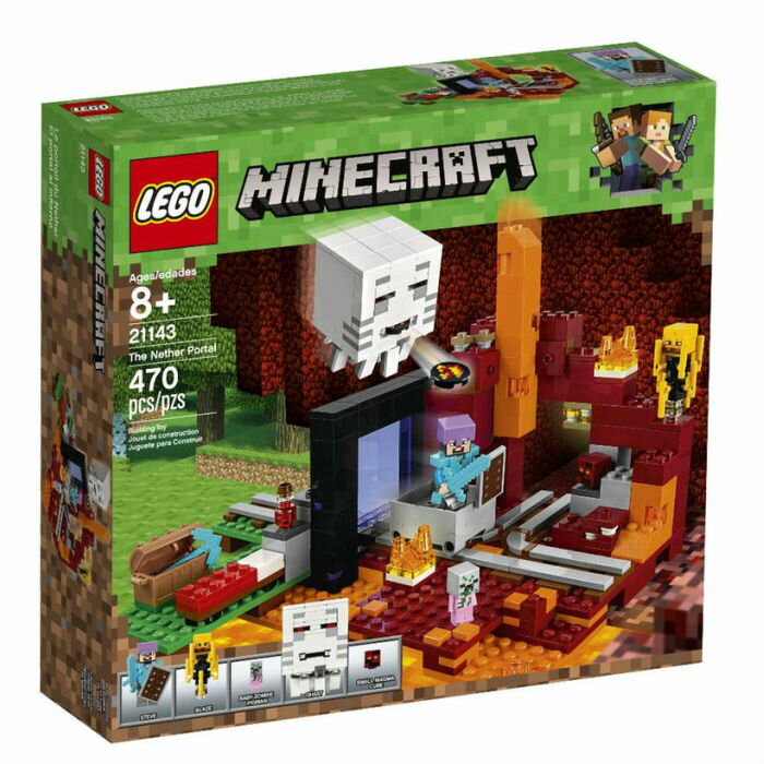 レゴ マインクラフト 21143 闇のポータル LEGO Minecraft The Nether Portal 【レゴブロック おもちゃ 鑑賞 コレクション プレゼント 誕生日 贈り物 ご褒美】 並行輸入品